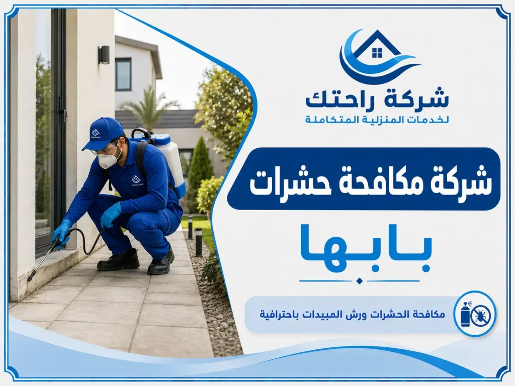 شركة مكافحة حشرات بابها