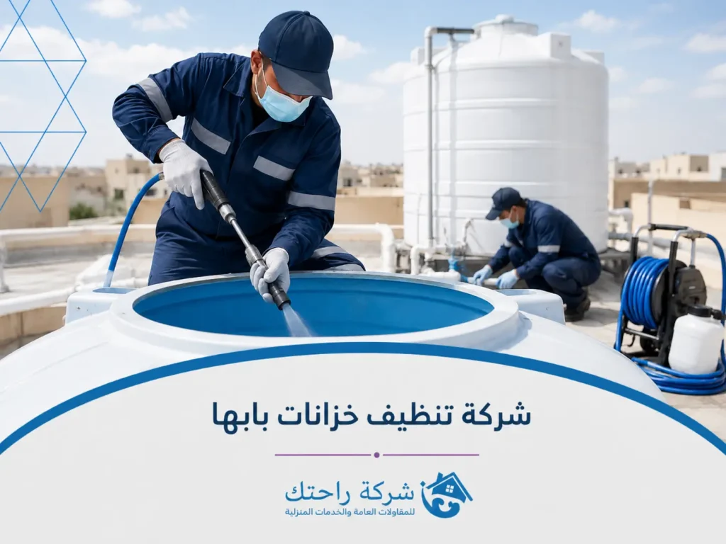 شركة تنظيف خزانات بابها